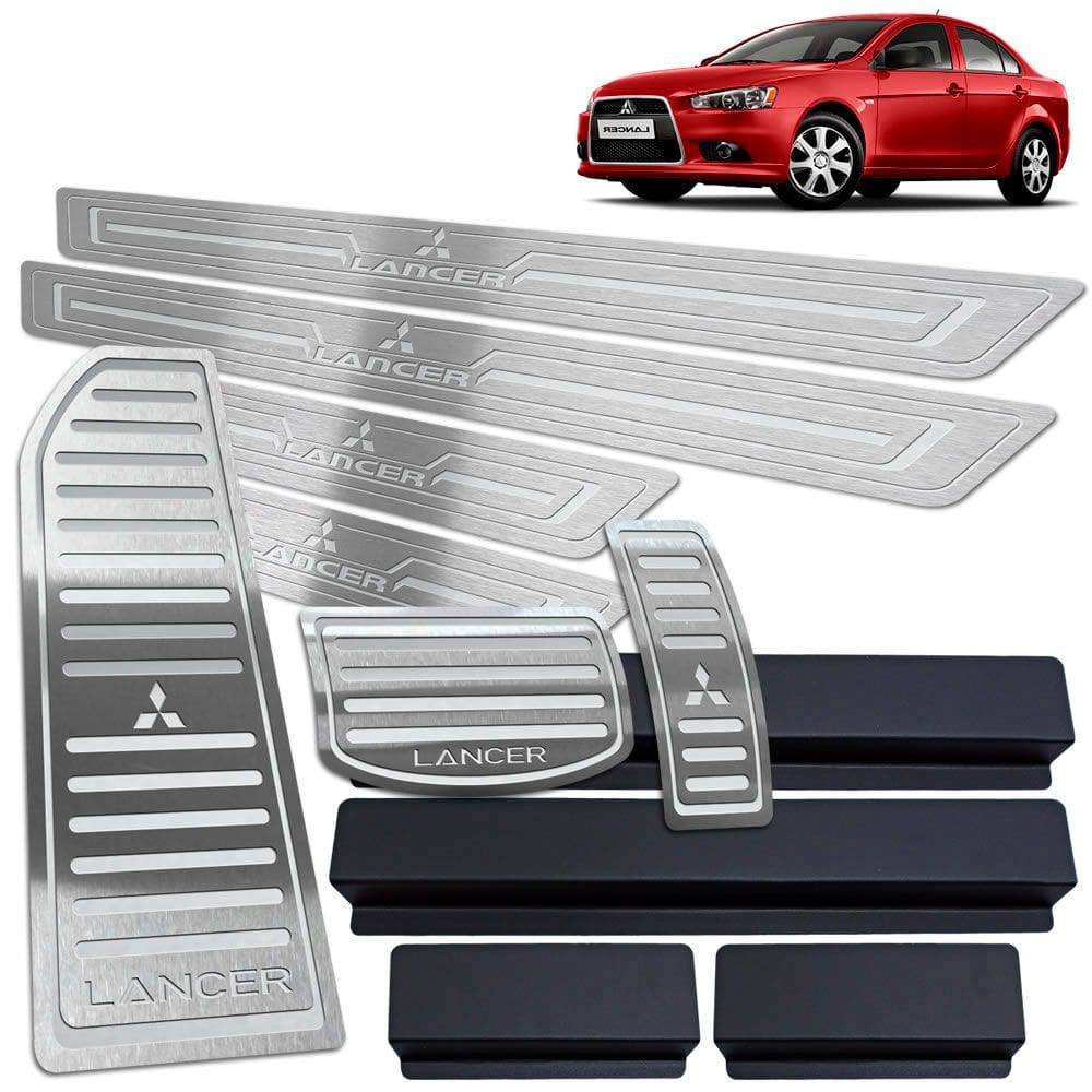 Soleira Pedaleira Descanso Lancer 2007 Até 2019 Automático