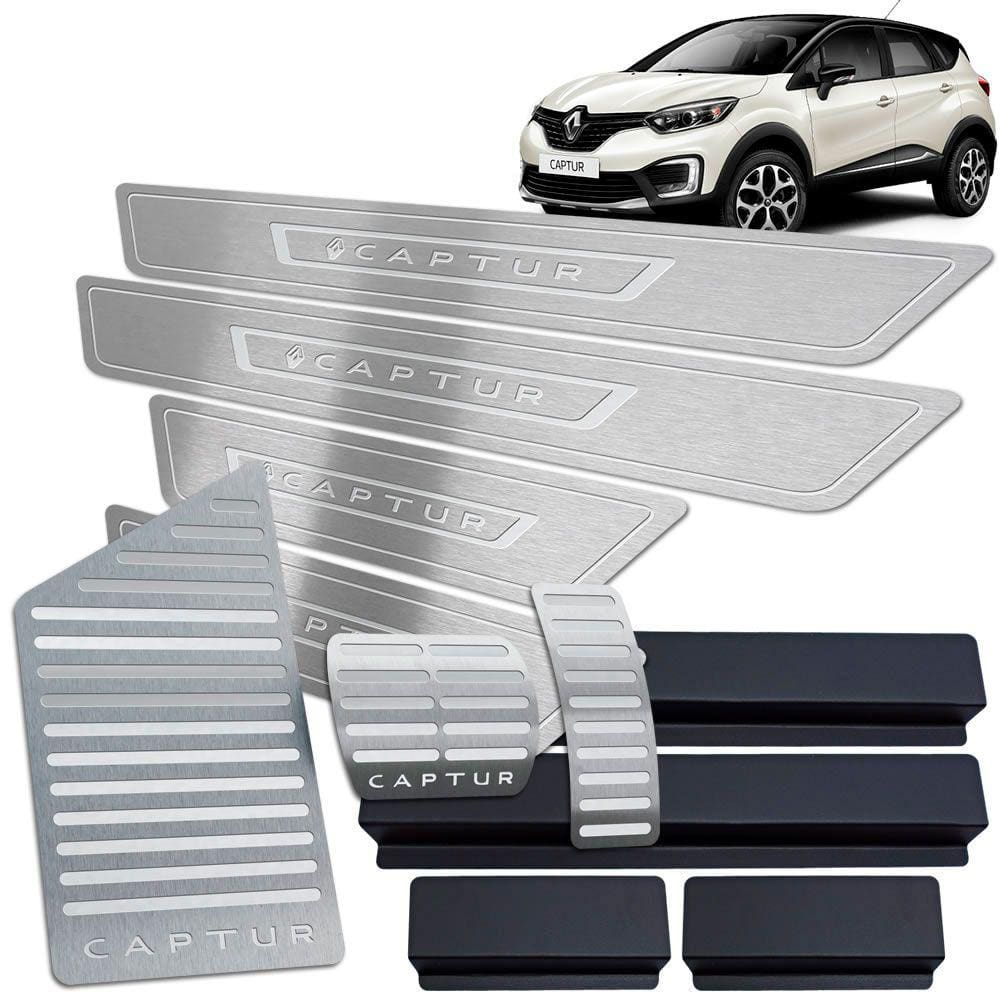 Soleira Pedaleira Descanso Renault Captur 2017 2020
