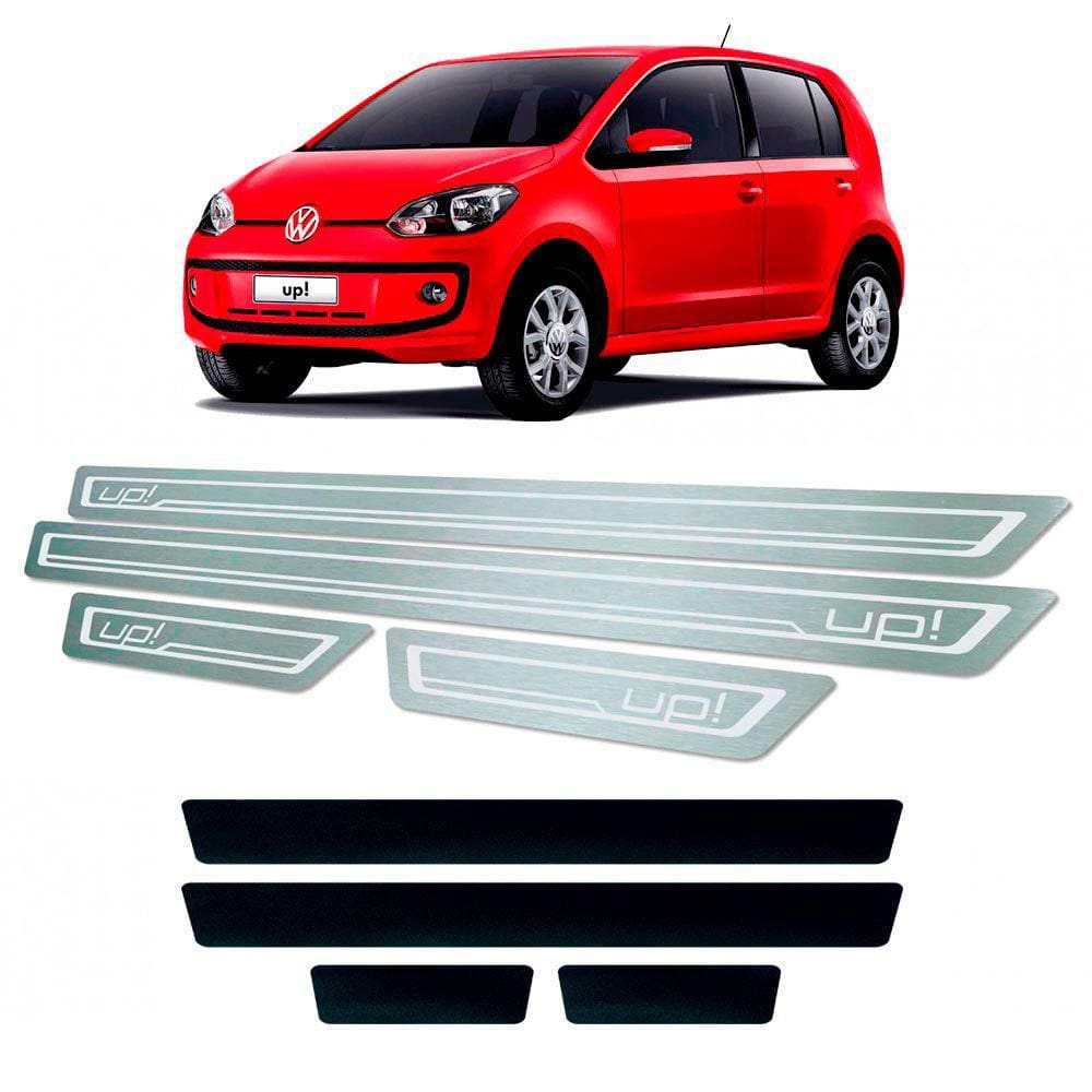 Soleira + Vinil Volkswagen Up 2014 Até 2020
