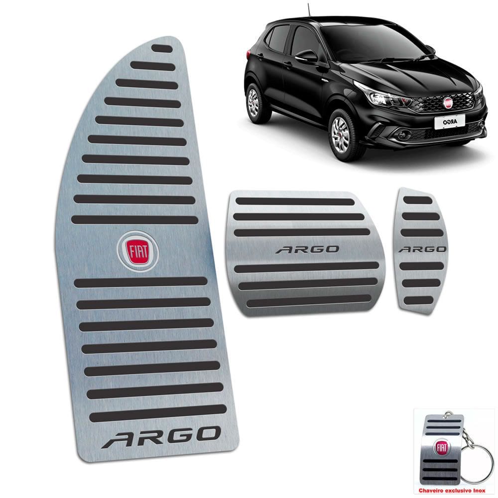 Pedaleiras Com Descanso Argo Automático Preto