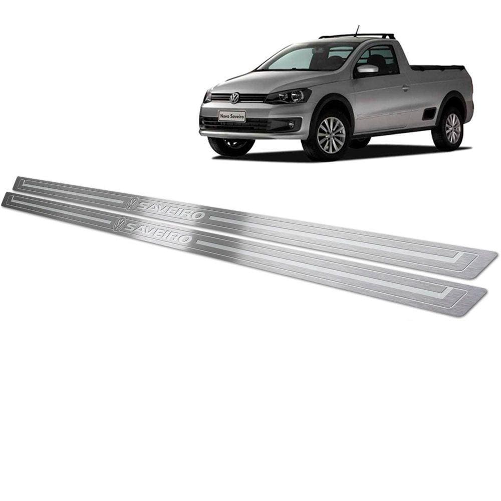 Soleira De Porta Volkswagen Saveiro G6 Aço Inox