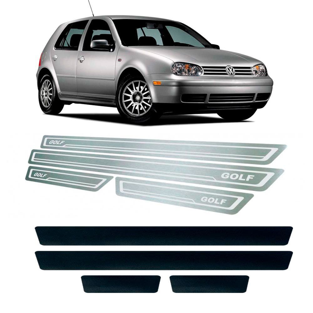 Soleira + Vinil Volkswagen Golf 1999 Até 2013