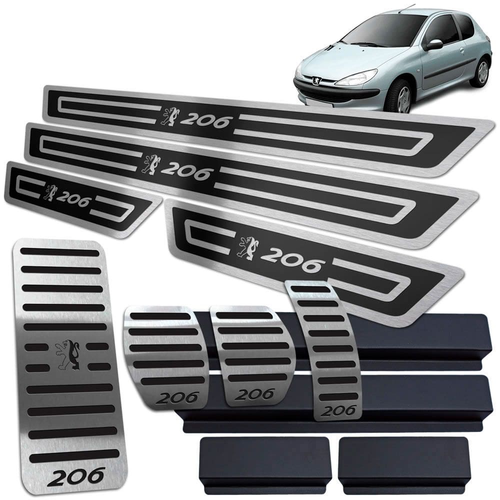 Descanso Pedaleira Manual Soleira Peugeot 206 1998/2010