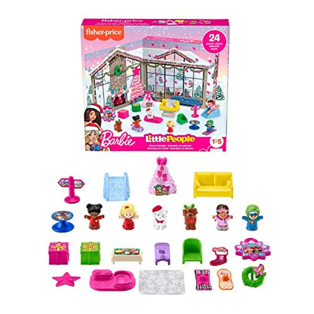 Calendário do Advento Fisher-Price Barbie Little People com