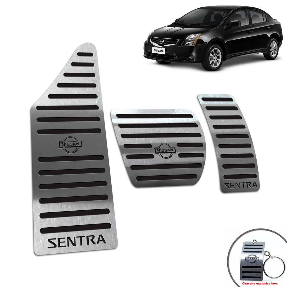 Descanso Pedaleira Nissan Sentra 2008/2013 Automático Preto
