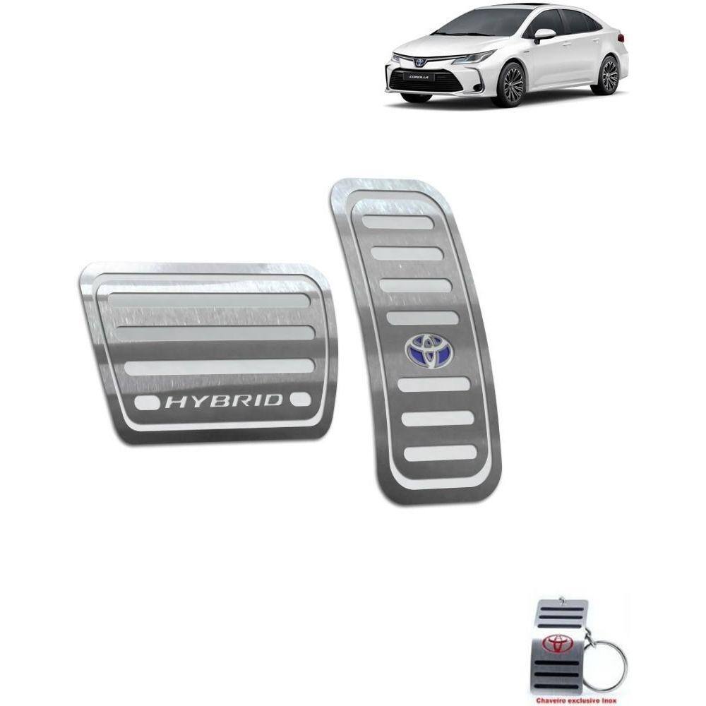 Pedaleira Automático Toyota Corolla Hybrid 2020 Prata