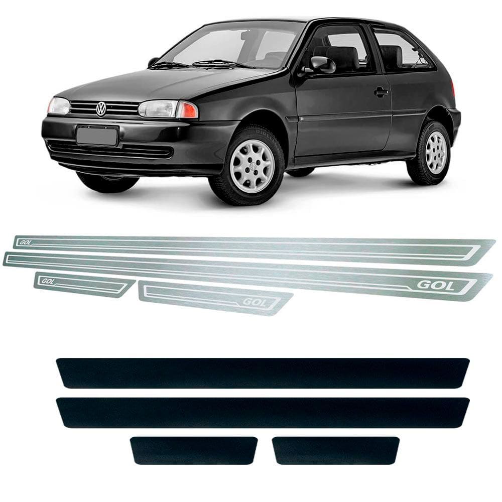 Soleira + Vinil Volkswagen Gol G2 1995 Até 1999