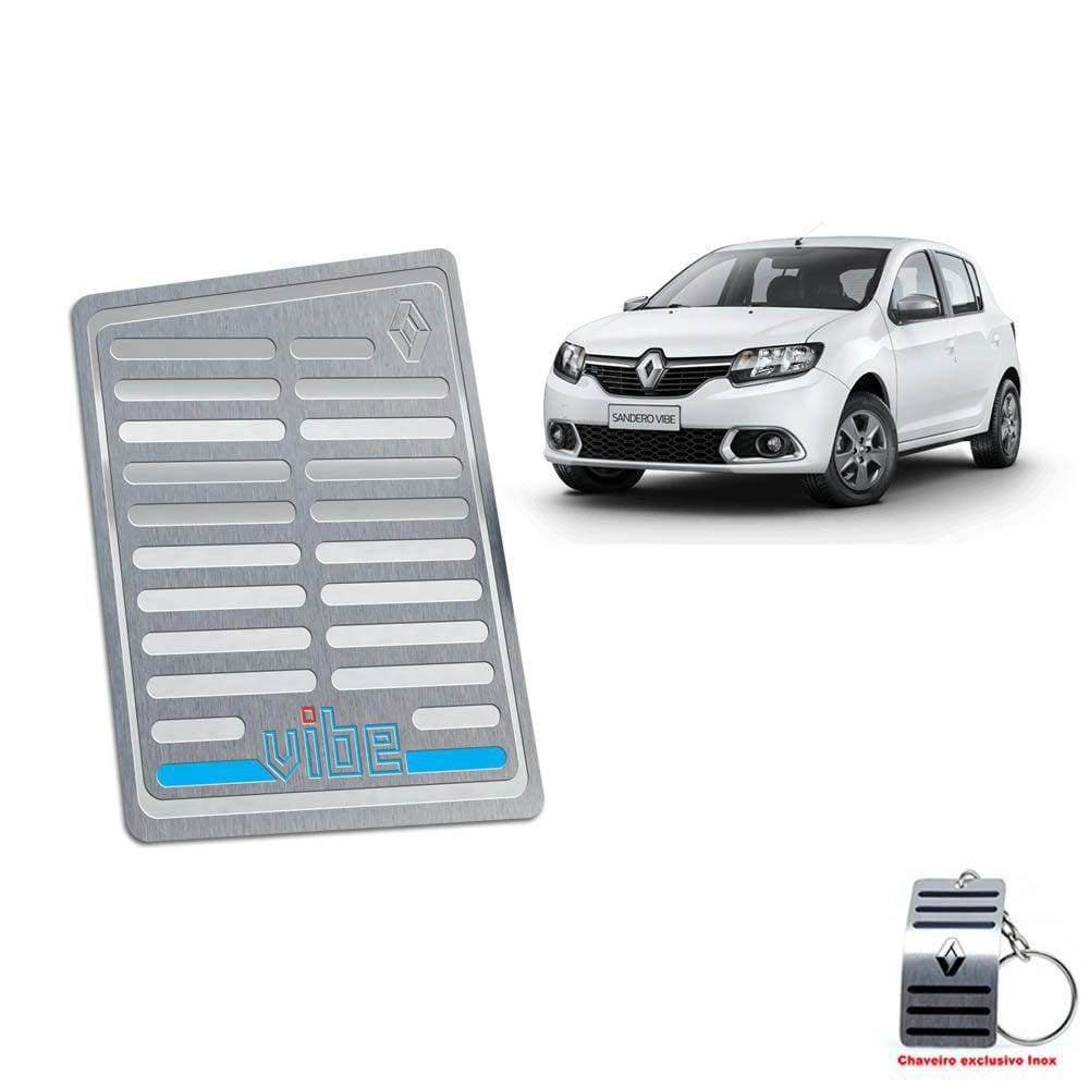 Descanso de Pé Renault Sandero Vibe 2018 2019 Prata