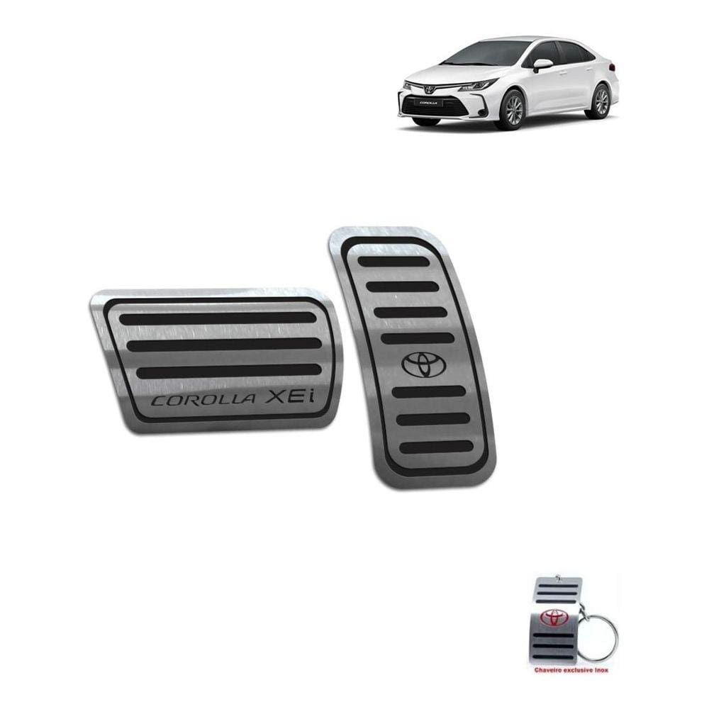 Pedaleira Automático Toyota Corolla Xei 2020 Preto