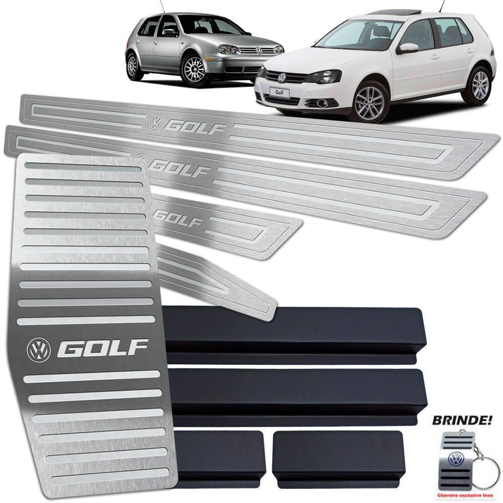 Soleiras Prata Baxo Relevo + Descanso Golf 1999 A 2013