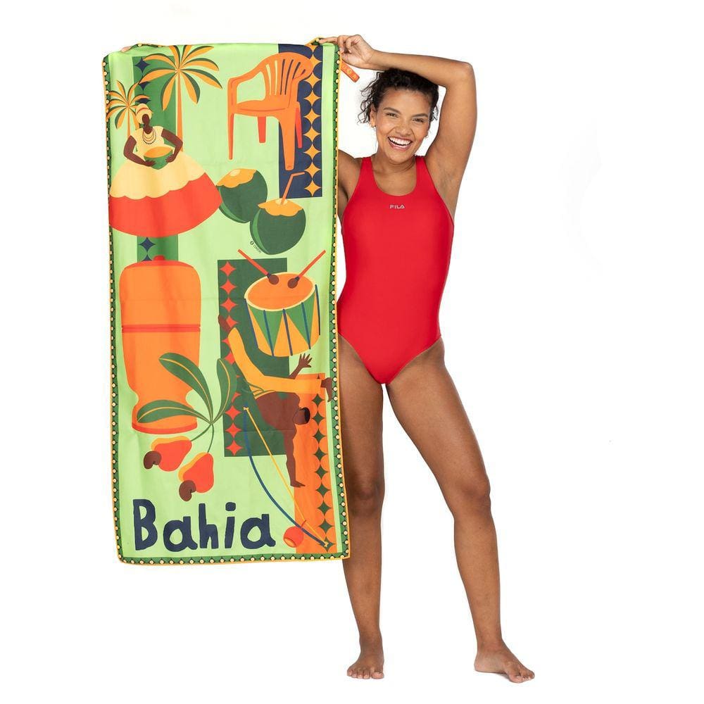 Toalha de Natação Oxer Estampada