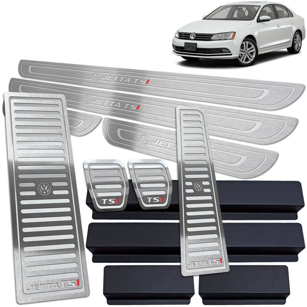 Soleira Pedaleira Manual Descanso Jetta Tsi Prata B.R I