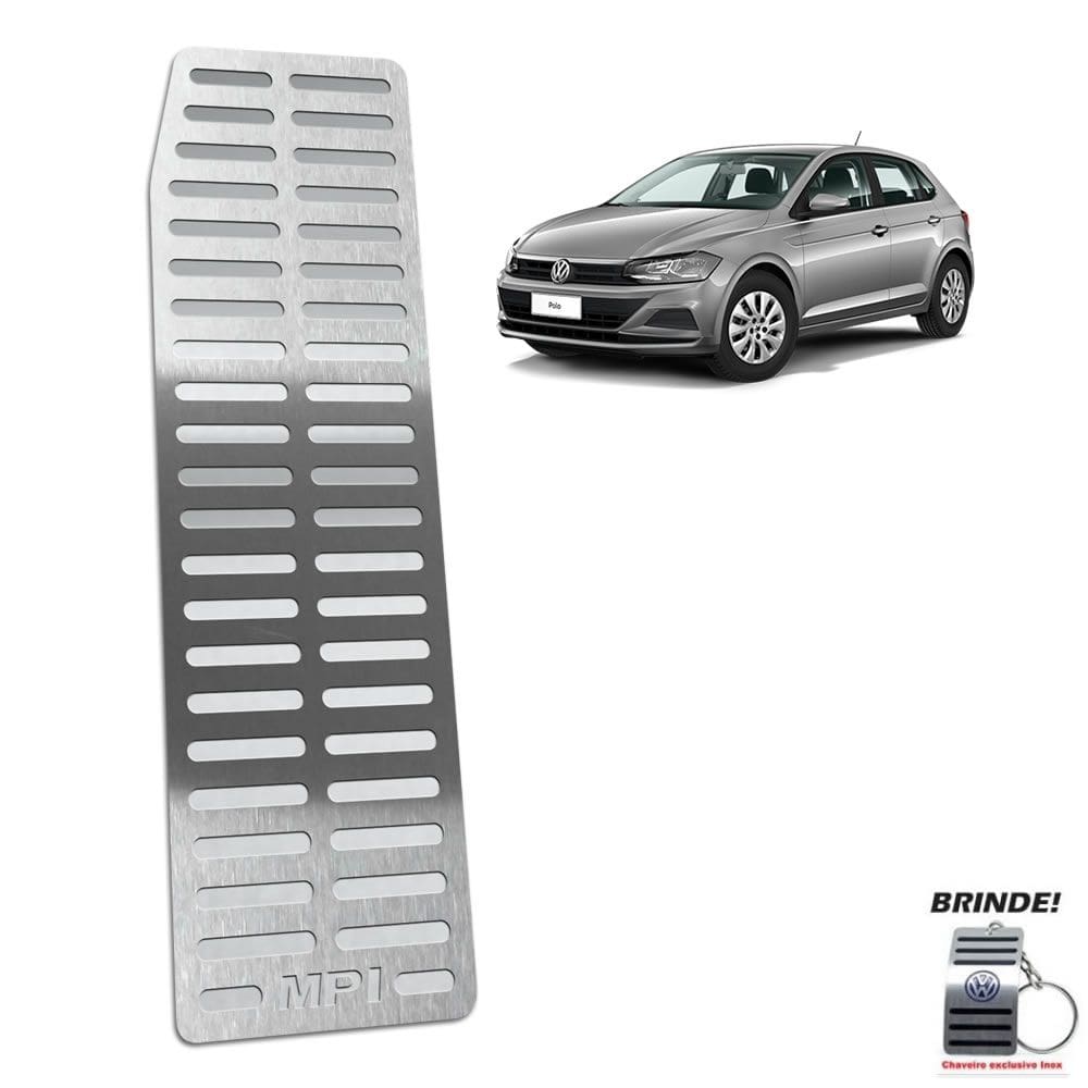 Descanso de Pé Gravação em Prata Polo MPI 2018 A 2020