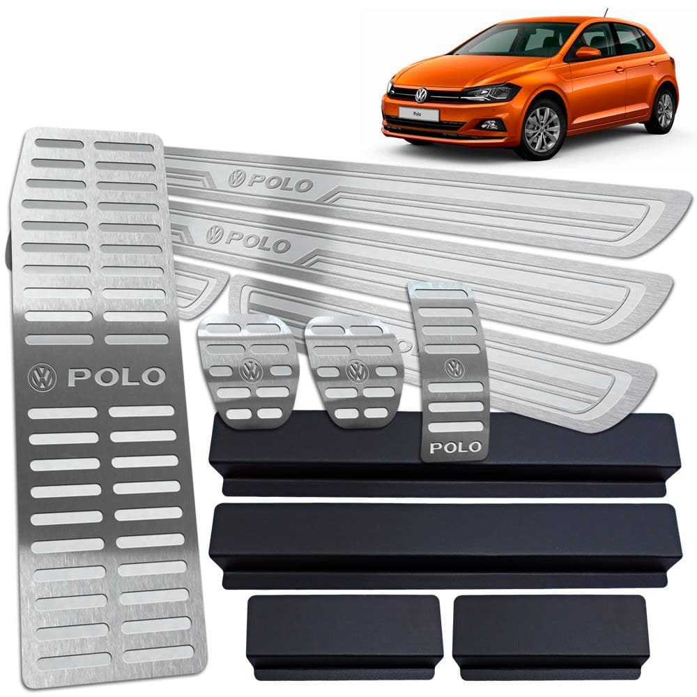 Descanso Pedaleira Manual Soleira Prata AR Polo 2019 2020