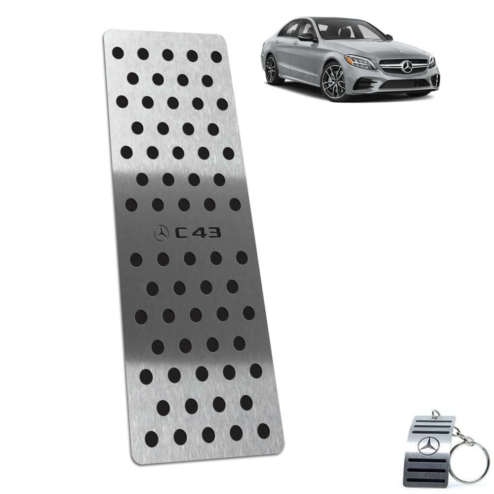 Descanso de Pé Aço Inox Mercedes C43 2017 A 2020