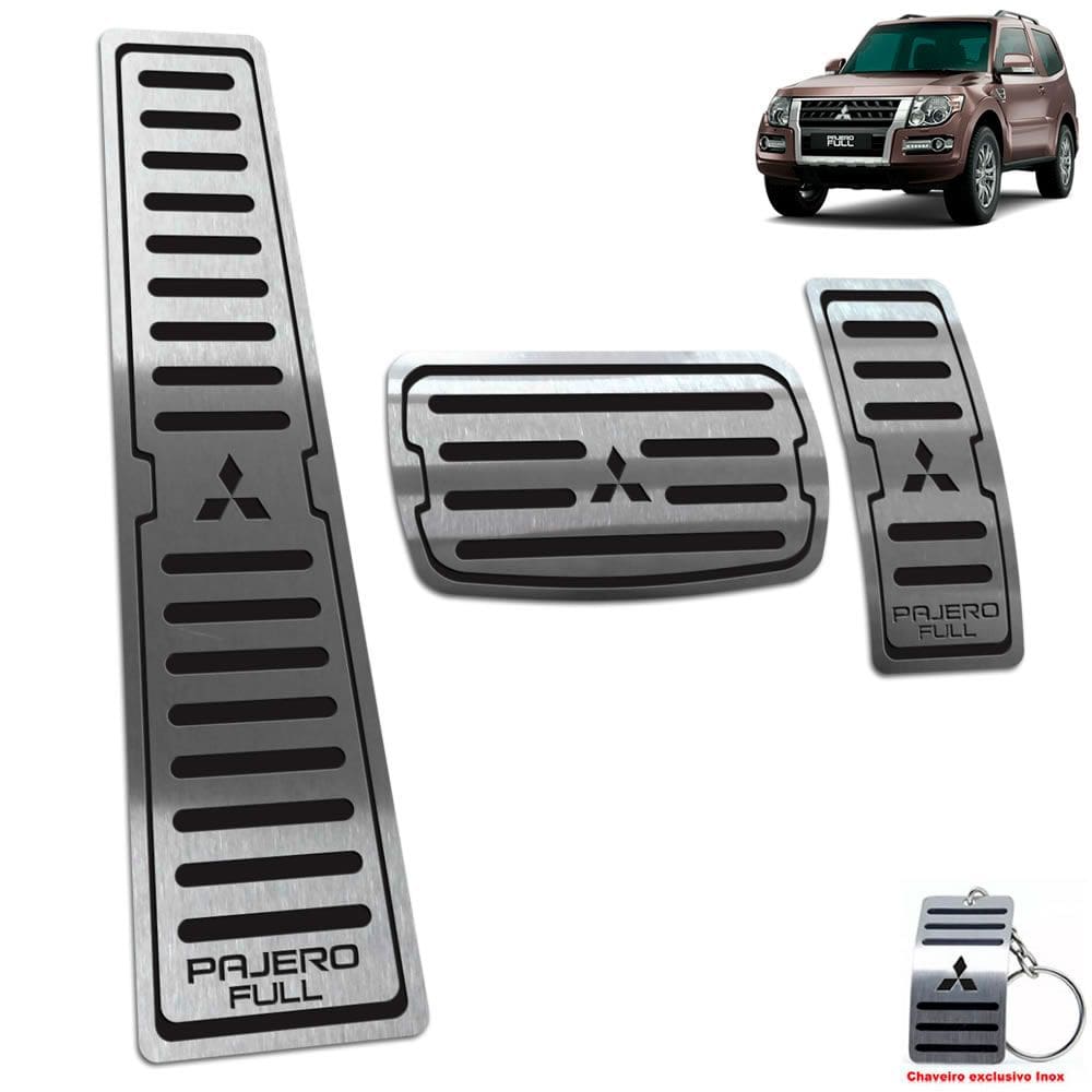 Descanso Pedaleira Mitsubishi Pajero Full 2015 A 2020 Preto