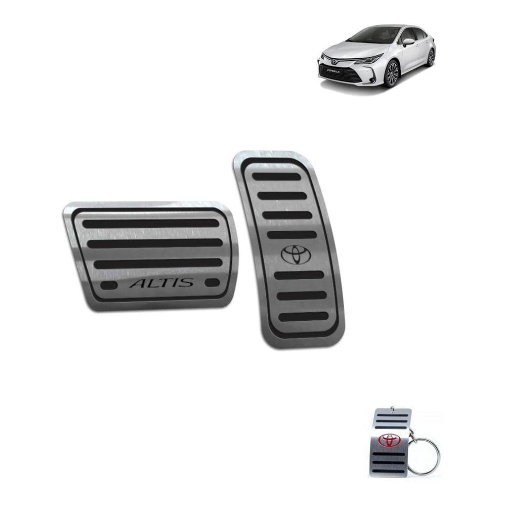 Pedaleira Automático Toyota Corolla Altis 2020 Preto