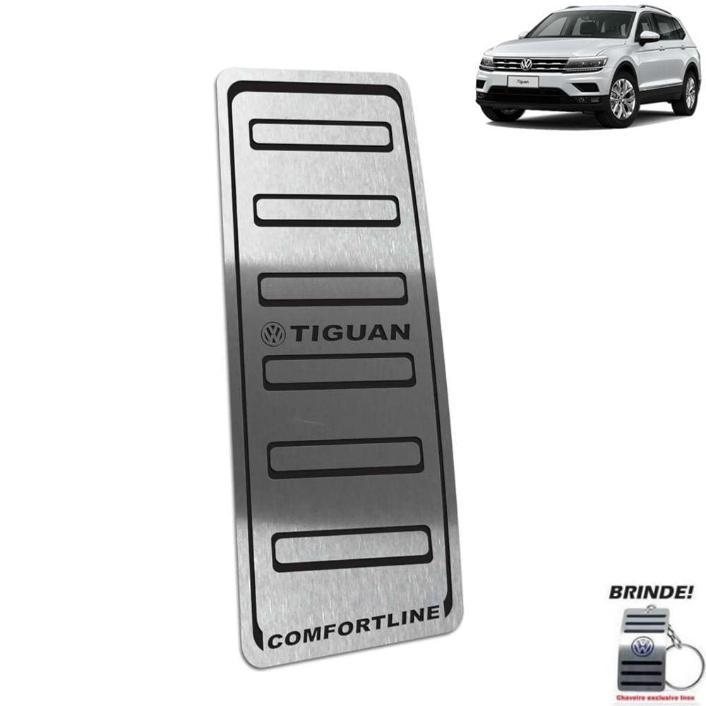 Descanso De Pé Tiguan Comfortline 2018 A 2020 Preto