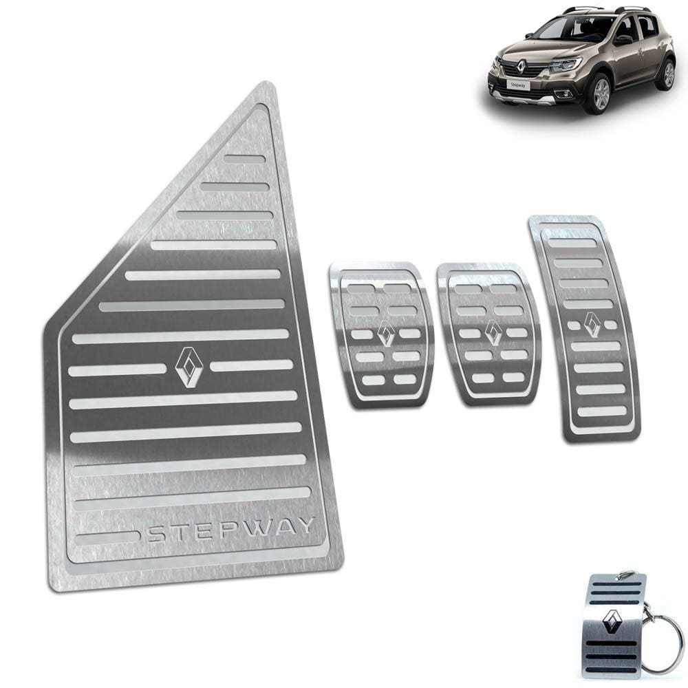 Descanso Pedaleira Manual Sandero Stepway 2020 2021 Prata