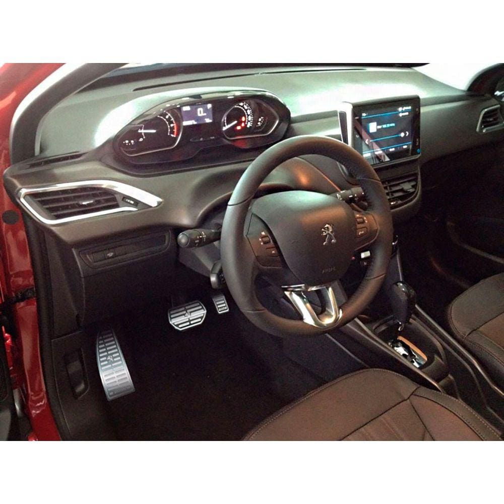 Descanso Pedaleira Soleira Peugeot 2008 2020 2021 Prata