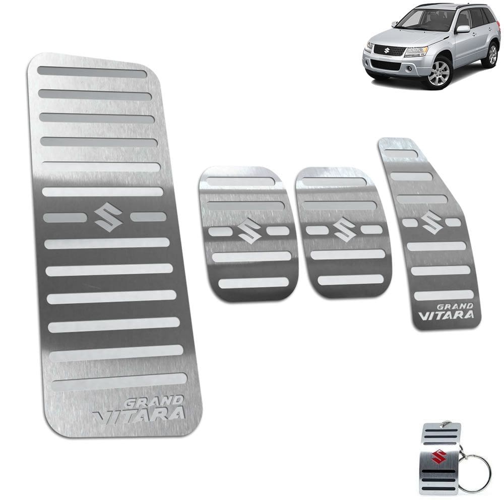 Descanso Pedaleira Manual Grand Vitara 2009 A 2015 Prata