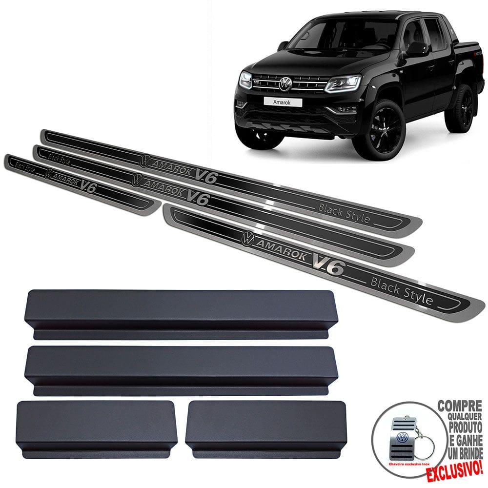 Soleira De Porta Volkswagen Amarok V6 Blackstyle 2020