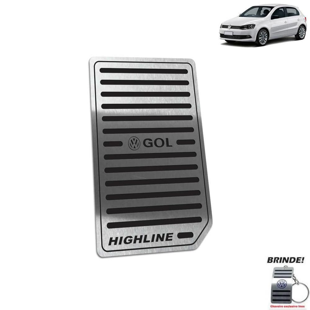 Descanso De Pé Volksawagen Gol Highline G6 G7 Preto
