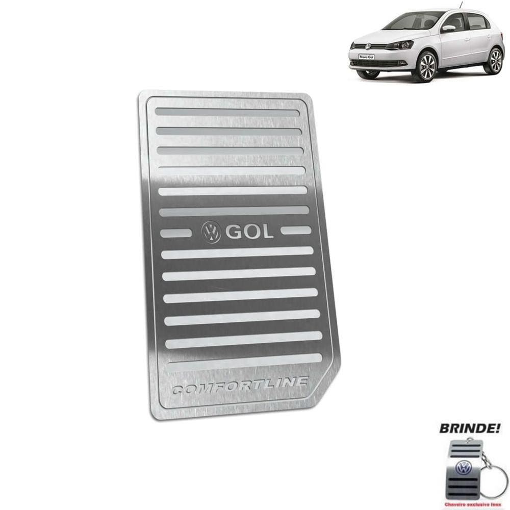 Descanso De Pé Volkswagen Gol Comfortline G6 G7 Prata
