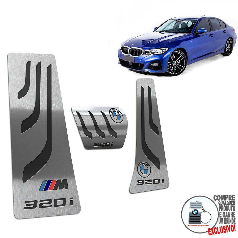 Descanso + Pedaleira Aut Preto Bmw 320I M Sport 2020 2021