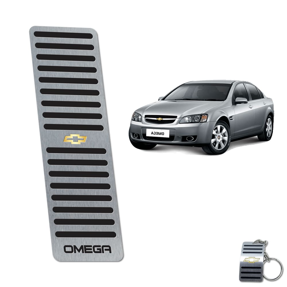 Descanso De Pé Chevrolet Omega Cd 2008 A 2011 Preto