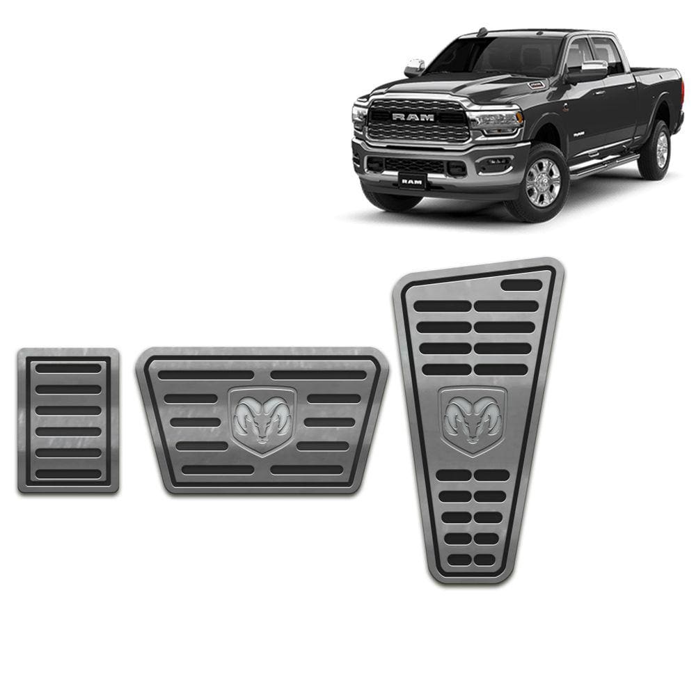 Pedaleira Automático Dodge Ram 2500 2021 Preto