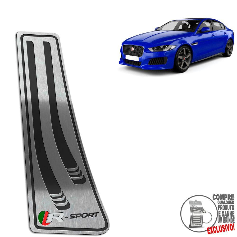 Descanso De Pé Aço Inox Jaguar Xe R Sport 2016 A 2019