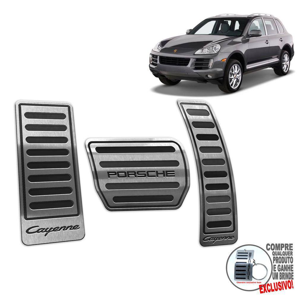 Descanso + Pedaleira Automático Porsche Cayenne 2008 a 2010