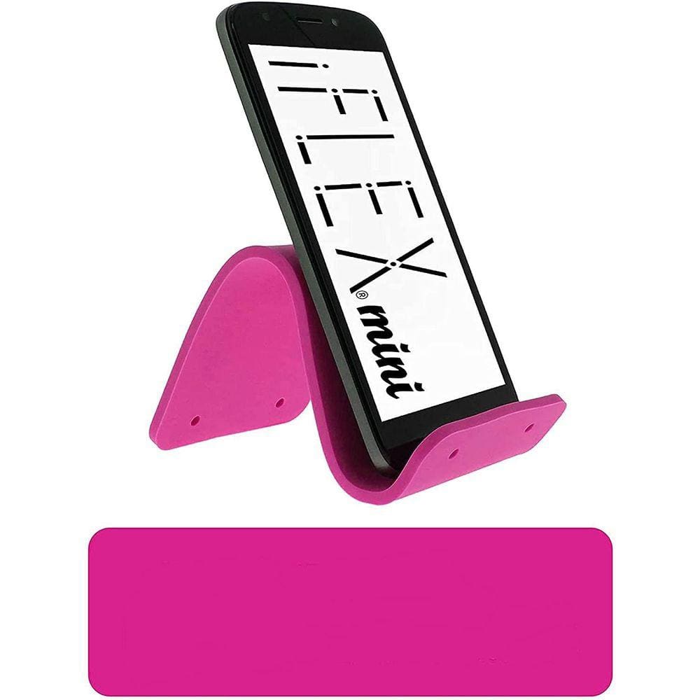 iFLEX Mini flexível silicone suporte de telefone cer rosa antiderrapante