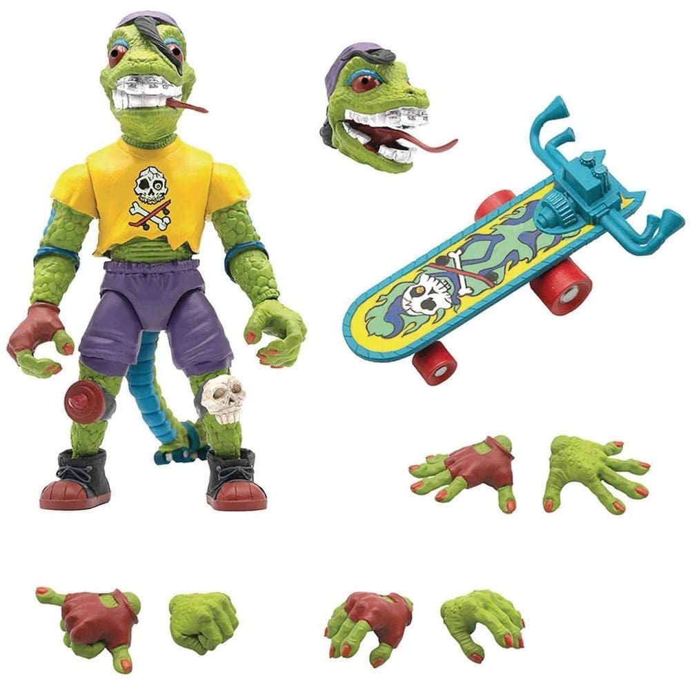 TMNT Ultimates Mondo Gecko Wave 4 Edição Limitada 7” Figura