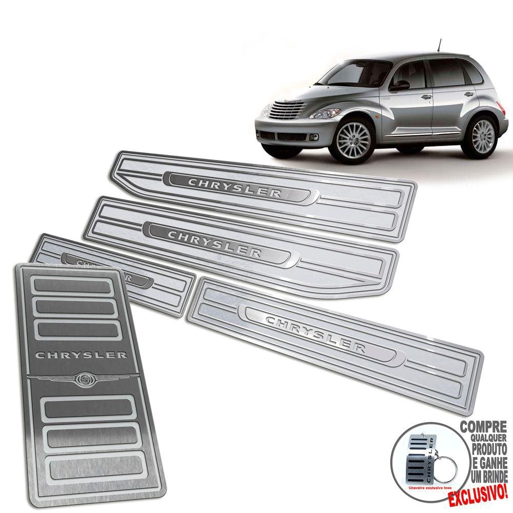 Descanso Soleira Alto Relevo Chrysler Pt Cruiser 2000 a 2010