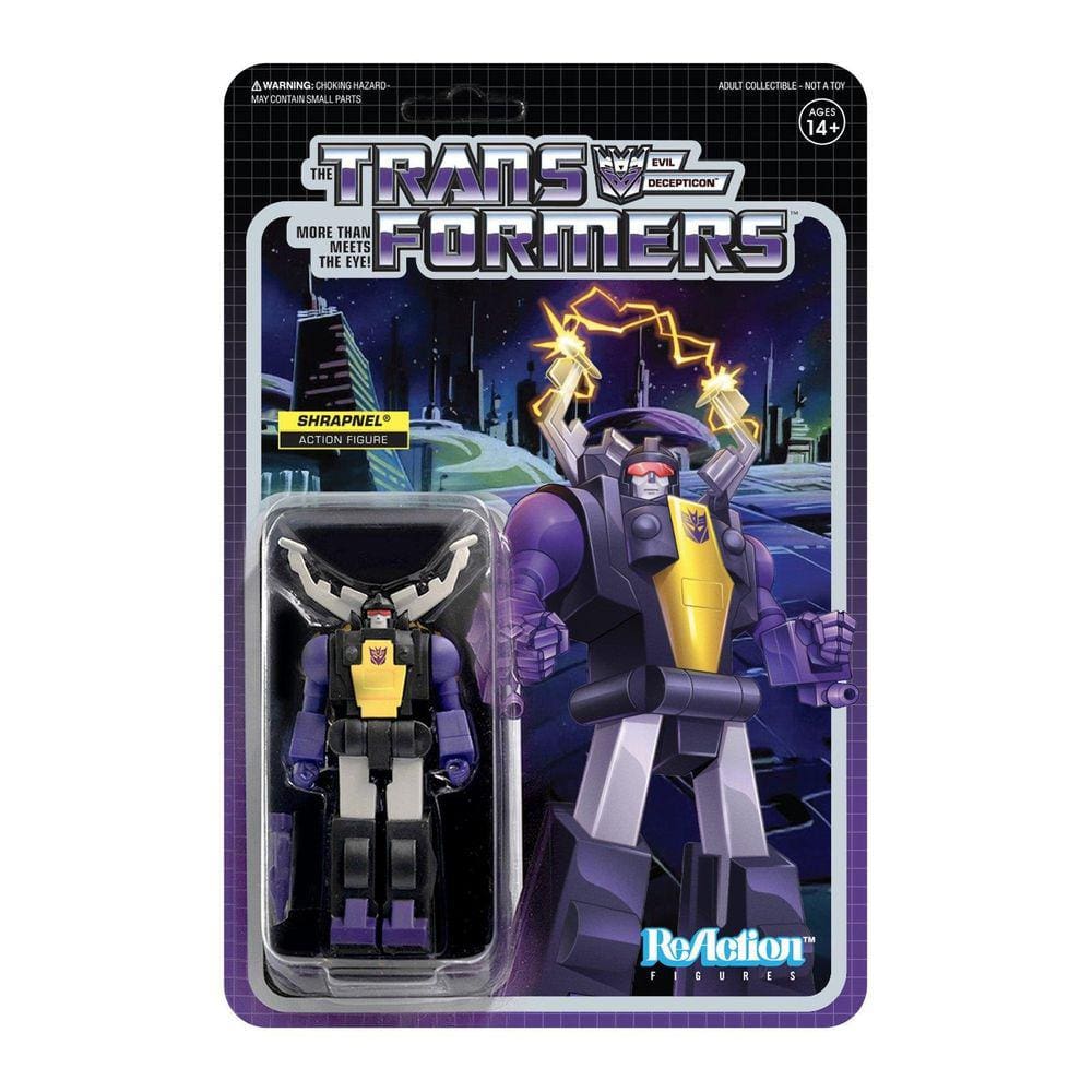 Transformers ReAction Wave 2 Estilhaços Decepticon Ação