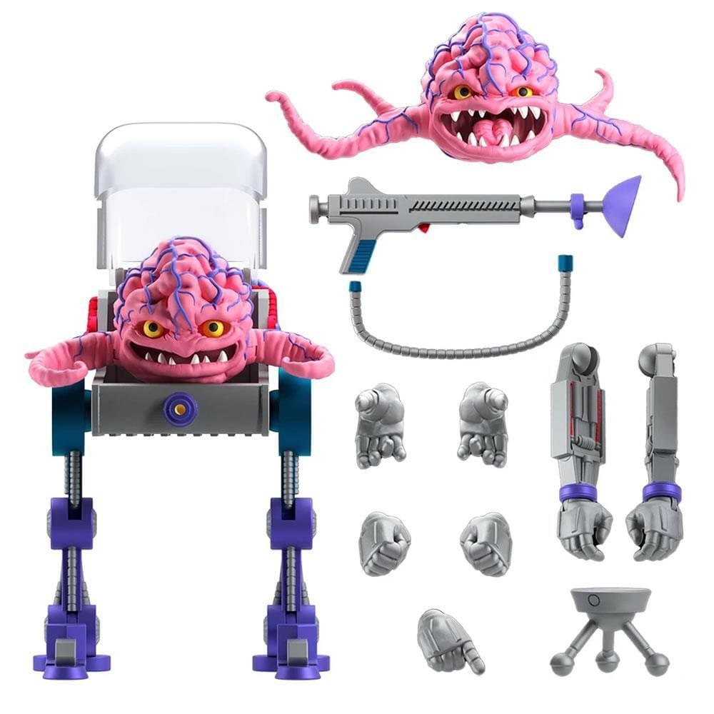 Krang Supremo Tartarugas Ninja Mutantes Adolescentes Onda 5 TMNT 7\"