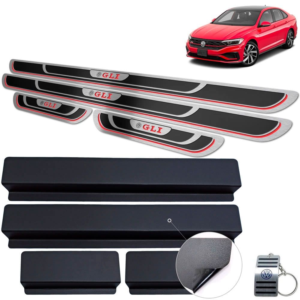 Soleira Para Porta Volkswagen Jetta Gli Aço Inox 304
