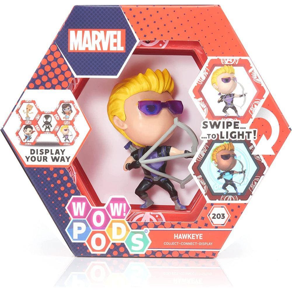 WOW Pods Hawkeye Connect Deslize Light-Up Figura Marvel