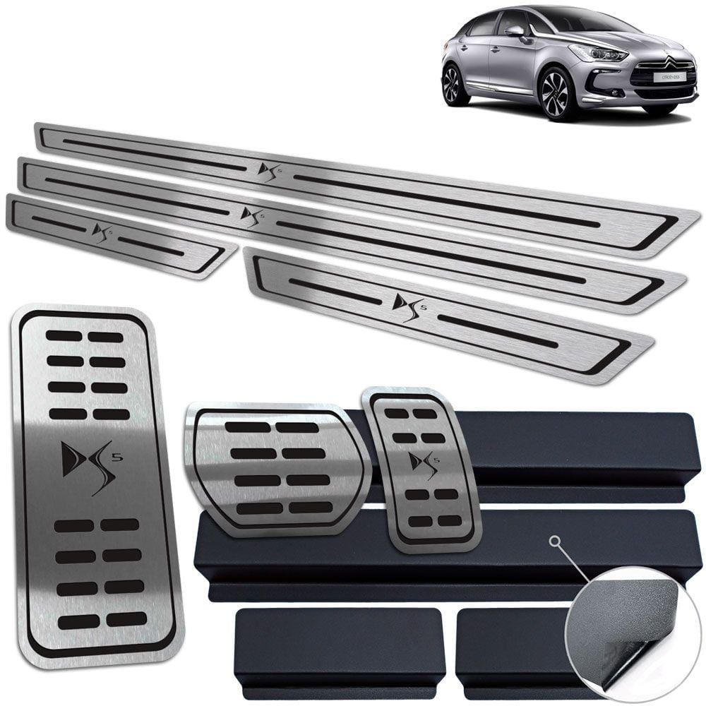 Descanso Soleira Pedaleira Citroen DS5 2012 A 2018 Preto