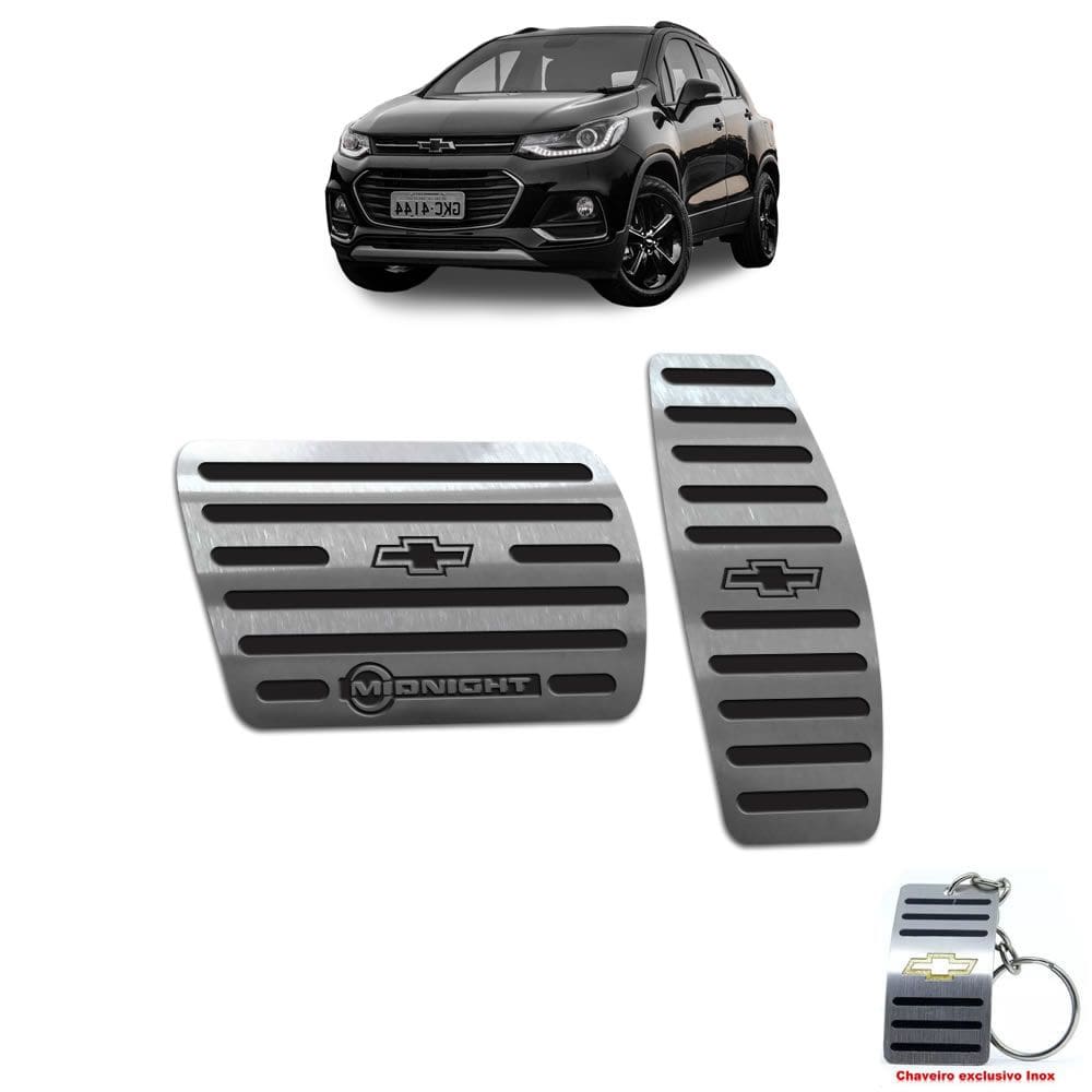 Pedaleira Automático Chevrolet Tracker Midnight Preto