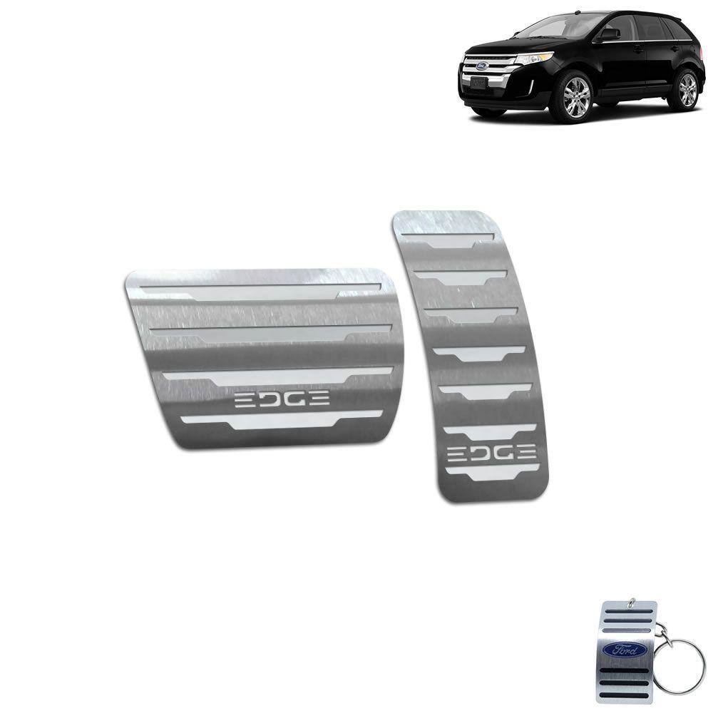 Pedaleira Automático Ford Edge 2011 A 2015 Em Aço Inox