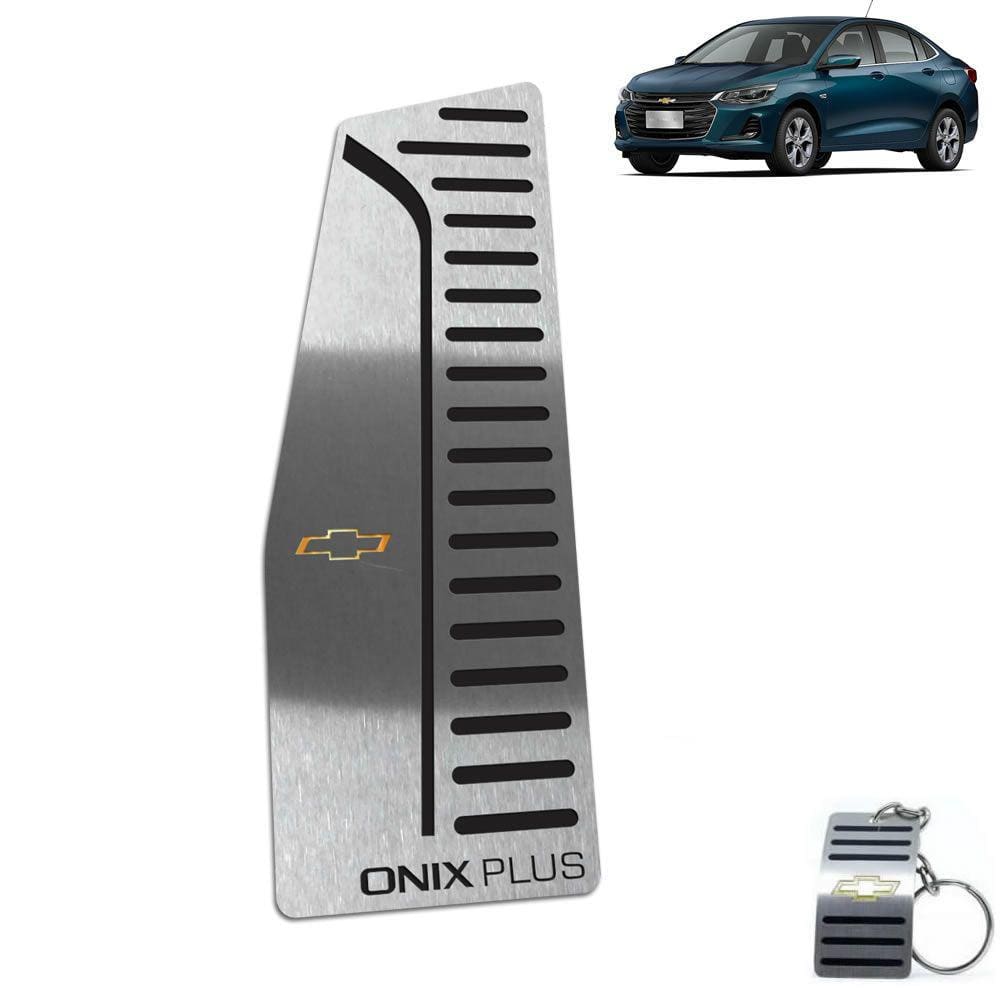 Descanso de Pé Chevrolet Onix Plus 2020 Preto