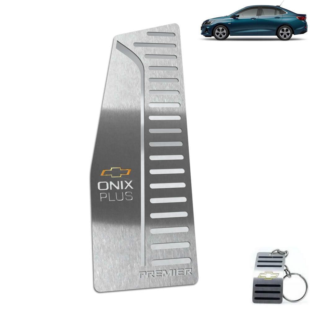 Descanso de Pé Chevrolet Onix Plus Premier 2020 Prata