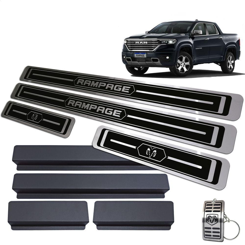 Soleira de Porta Alto Relevo Ram Rampage 2023 2024