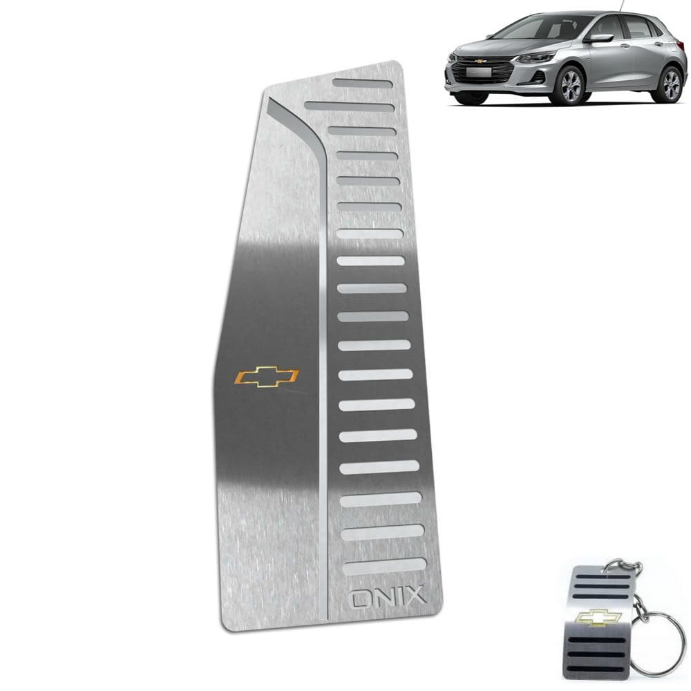 Descanso de Pé Chevrolet Onix 2020 Prata