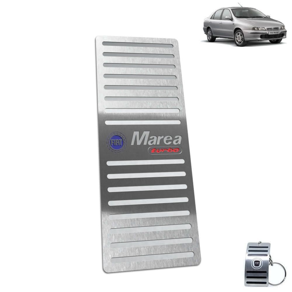 Descanso De Pé Em Aço Inox Fiat Marea Turbo 1998 A 2007