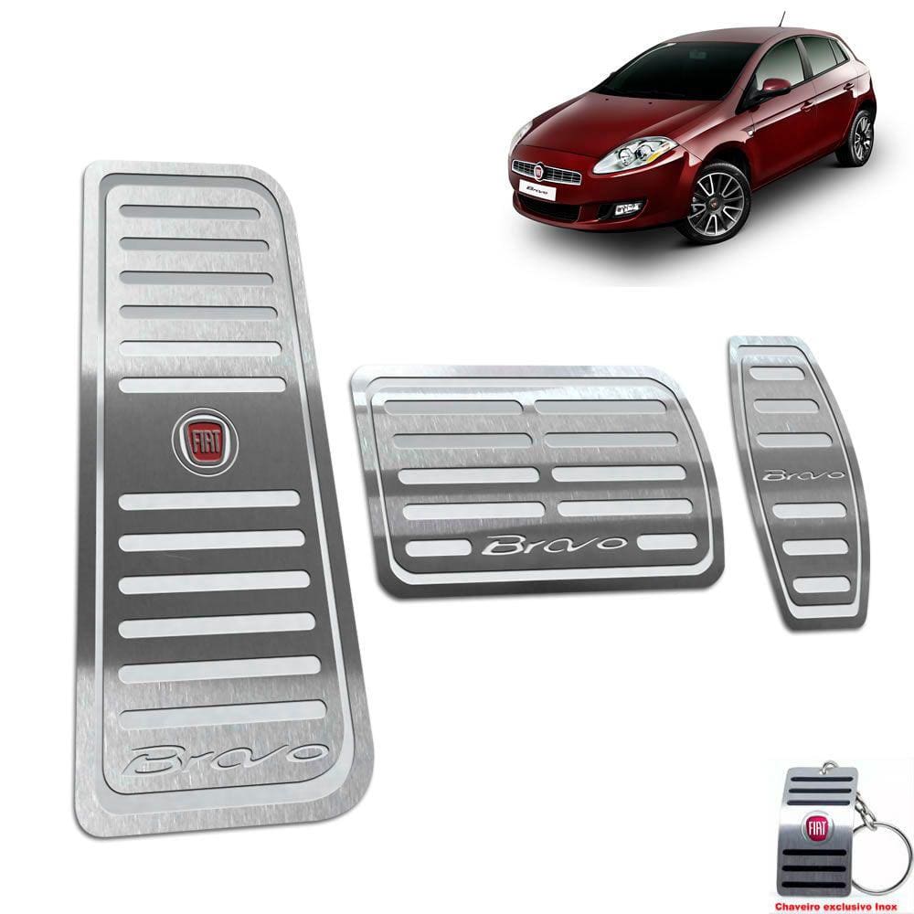 Pedaleira Automático + Descanso Fiat Bravo 2011 A 2016