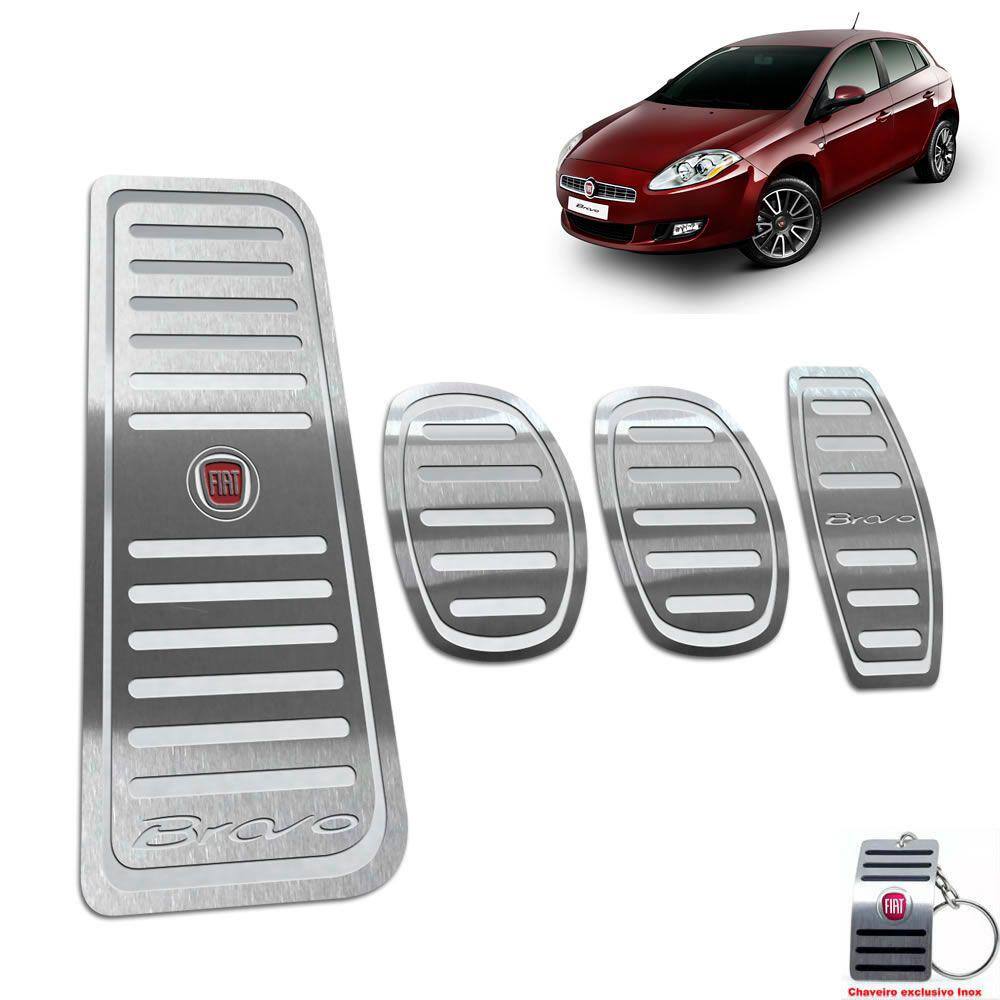 Pedaleira Manual + Descanso Fiat Bravo 2011 A 2016